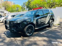 CHOQUE apreende maconha abandonada na "Favela da Sadia" em Foz do Iguaçu
