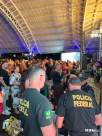 Policia Federal fiscaliza segurança de grande evento em São Miguel do Iguaçu
