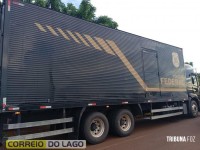 Forças policiais apreendem aproximadamente 5 toneladas de maconha escondidas em uma casa no distrito de Sub-Sede em Santa Helena