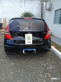 PM recupera veículo furtado com placa adulterada e prende duas pessoas em São Miguel do Iguaçu