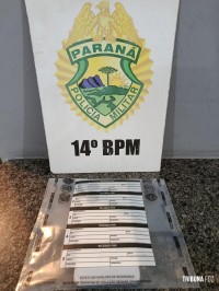 PM recupera veículo furtado com placa adulterada e prende duas pessoas em São Miguel do Iguaçu