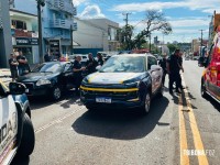 Troca de tiros com a Guarda Municipal termina com um baleado e comparsa preso 