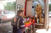 Troca de tiros com a Guarda Municipal termina com um baleado e comparsa preso 