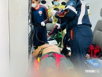 Troca de tiros com a Guarda Municipal termina com um baleado e comparsa preso 