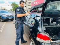 Troca de tiros com a Guarda Municipal termina com um baleado e comparsa preso 