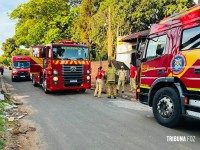 Bombeiros controlam rapidamente incêndio que atingiu depósito de mercado no Bairro Morumbi