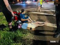 Acidente na BR-277 deixa duas pessoas feridas no retorno da Icavel 