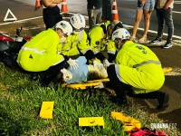 Acidente na BR-277 deixa duas pessoas feridas no retorno da Icavel 