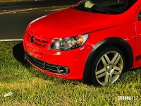 Acidente na BR-277 deixa duas pessoas feridas no retorno da Icavel 