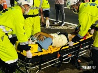 Acidente na BR-277 deixa duas pessoas feridas no retorno da Icavel 