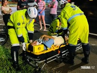 Acidente na BR-277 deixa duas pessoas feridas no retorno da Icavel 