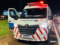 Acidente na BR-277 deixa duas pessoas feridas no retorno da Icavel 