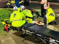 Acidente na BR-277 deixa duas pessoas feridas no retorno da Icavel 