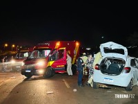 Ford Ka e Ranger colidem de frente e deixam vítimas em estado grave em Foz