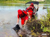 Corpo de homem é encontrado boiando no Rio Paraná em Foz do Iguaçu
