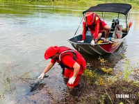 Corpo de homem é encontrado boiando no Rio Paraná em Foz do Iguaçu