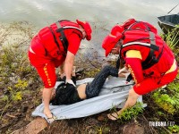 Corpo de homem é encontrado boiando no Rio Paraná em Foz do Iguaçu