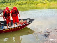Corpo de homem é encontrado boiando no Rio Paraná em Foz do Iguaçu