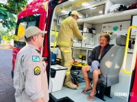 Mulher fica ferida no rosto após ataque com arma branca no Lagoa Dourada