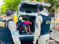 Homem é preso em flagrante após tentativa de homicídio no Lagoa Dourada