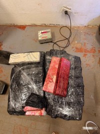 FICCO/PR aprende 60 Kg de maconha em veiculo na BR-277