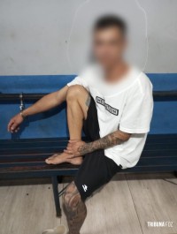 Guarda Municipal prende homem que agrediu a esposa durante a madrugada no Bairro Morumbi