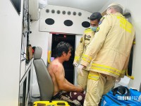 Homem é agredido a pedradas após briga generalizada no Bairro Lagoa Dourada