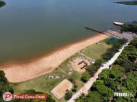 Praia Nova de Santa Helena está interditada temporariamente após registros de ataques de piranhas