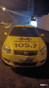 Guarda Municipal recupera veículo furtado durante a madrugada