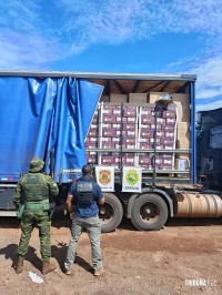 BPFRON prende contrabandista com carga milionária de cigarros eletrônicos