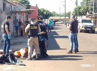 Gari é executado a tiros durante coleta na Vila C em Foz do Iguaçu 