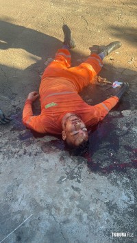 Gari é executado a tiros durante coleta na Vila C em Foz do Iguaçu 