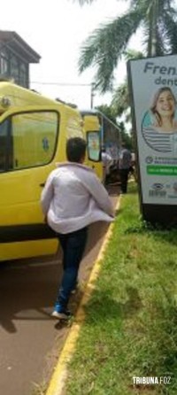 Homem fica ferido após ser atropelado por ônibus em Puerto Iguazu