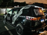 Militares do CHOQUE prende suspeito com revolver calibre 38 no Bairro Morumbi