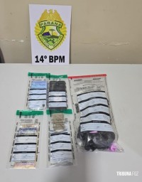 PM prende envolvidos por tráfico de drogas em Foz do Iguaçu