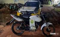 PM prende suspeito após fuga, resistência e apreensão de motocicleta adulterada em Medianeira