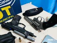 Guarda Municipal frustra assalto e prende três assaltantes em flagrante no Jardim Laranjeiras