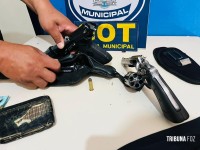 Guarda Municipal frustra assalto e prende três assaltantes em flagrante no Jardim Laranjeiras