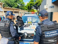 Guarda Municipal frustra assalto e prende três assaltantes em flagrante no Jardim Laranjeiras