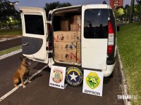 PF, PM e RF realizam operação contra contrabando e descaminho em Foz do Iguaçu