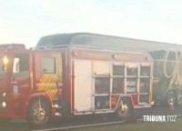 Capotamento na BR-277 deixa mulher em estado grave em São Miguel do Iguaçu