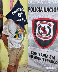 Vizinhos e vítima detêm suspeito de furto de ferramentas flagrado por câmeras de segurança em Presidente Franco