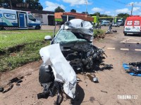 Acidente na BR-277 deixa um morto e três feridos em Santa Tereza do Oeste
