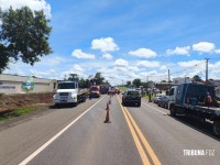 Acidente na BR-277 deixa um morto e três feridos em Santa Tereza do Oeste