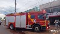 Bombeiros são acionados após incêndio a comércio na Av. Morenitas, no Bairro Porto Meira