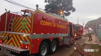 Bombeiros são acionados após incêndio a comércio na Av. Morenitas, no Bairro Porto Meira