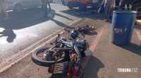 Motociclista morre após ser fechado por caminhão na Av. das Cataratas
