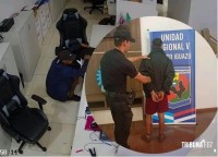 Uma rápida operação policial resultou na prisão de um suspeito de roubo no centro de Puerto Iguazu na Argentina