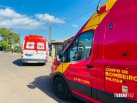 Idoso de 79 anos é socorrido pelo Siate após se engasgar com pedaço de pão em Foz do Iguaçu