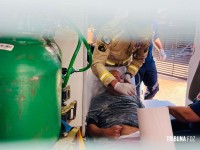 Idoso de 79 anos é socorrido pelo Siate após se engasgar com pedaço de pão em Foz do Iguaçu